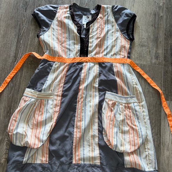 *Unique Boho Style* Rebe by Debra Weiss Dress women’s size Small Renegade - Picture 3 of 7